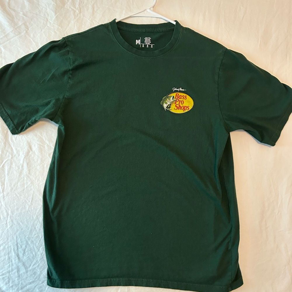 Bass Pro Shops Dark Green Short Sleeve Tee